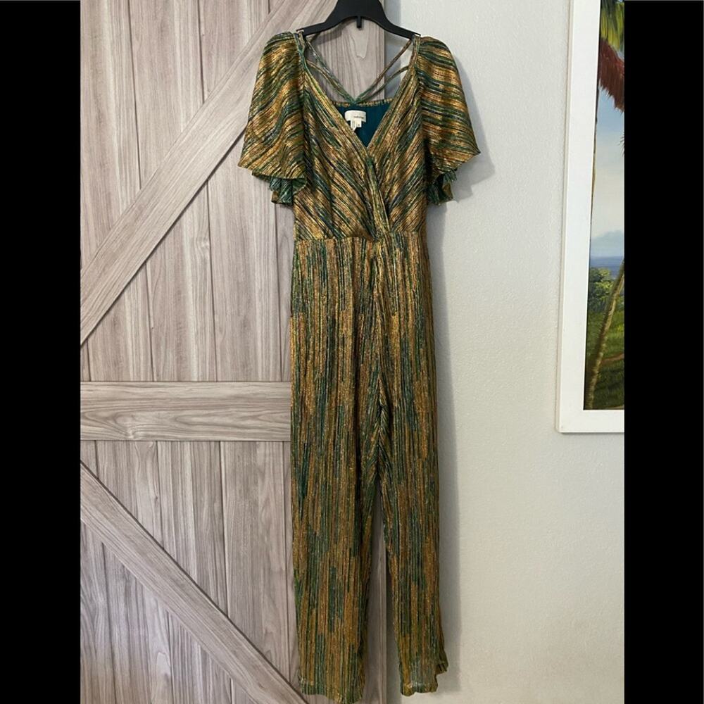 The Korner Small metallic jumpsuit